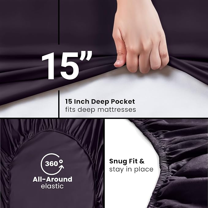 Utopia Bedding Twin Fitted Sheet - Image 3