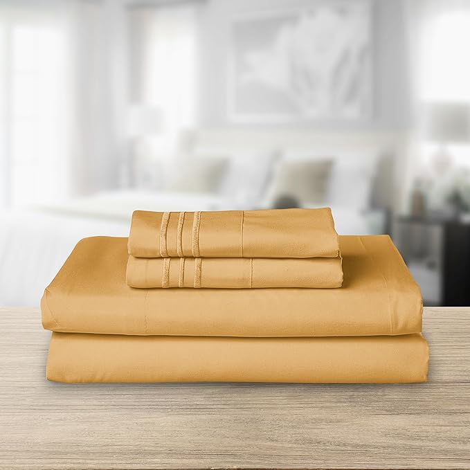 Elegant Comfort Luxurious 1500 Premium Hotel Quality Microfiber Three Line - Image 2