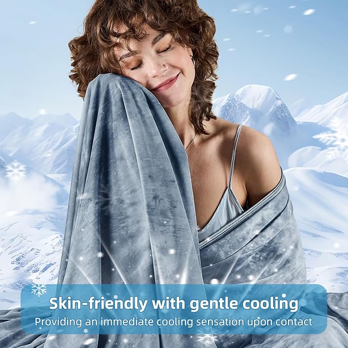 inhand Cooling Throw Blanket, Cooling Blankets - Image 3