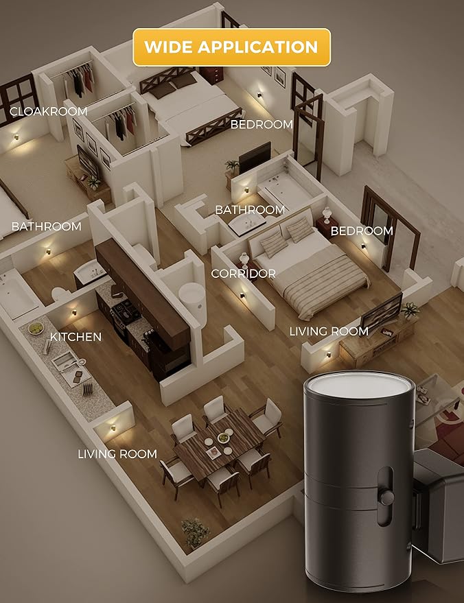 L LOHAS LED Night Light Plug in, Modern Night Lights Plug into Wall, Dusk to - Image 7