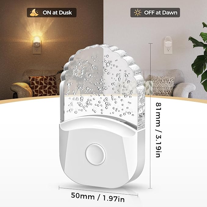 Night Lights Plug Into Wall, Color Changing Night Light - Image 3