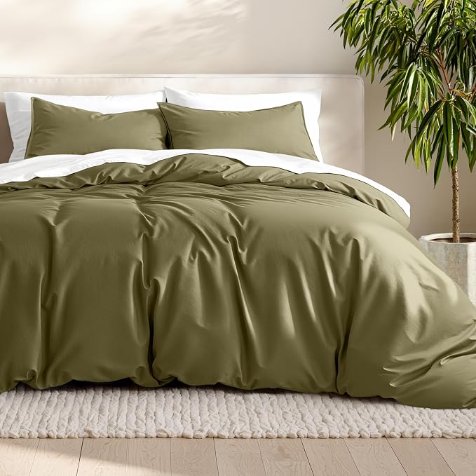 Bare Home Bedding Duvet Cover Queen Size by BareHome