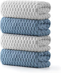 REDKISS Microfiber Bath Towels of 4-27x55 Inches Bath Towel Large, Highly by REDKISSOnline
