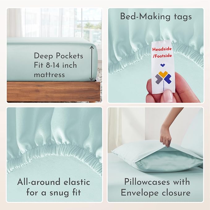 California Design Den King Sheets Set - Image 5
