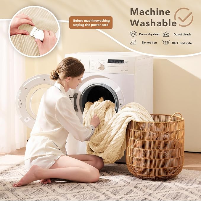 Homemate Heated Blanket Electric Throw - Image 7