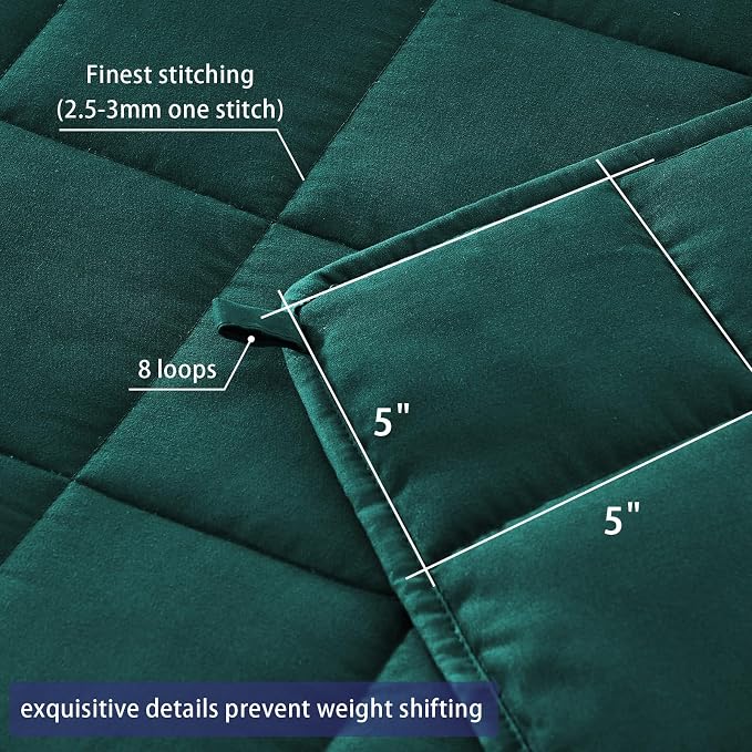 yescool Weighted Blanket for Adults Cooling Heavy Blanket for Sleeping Perfect - Image 6