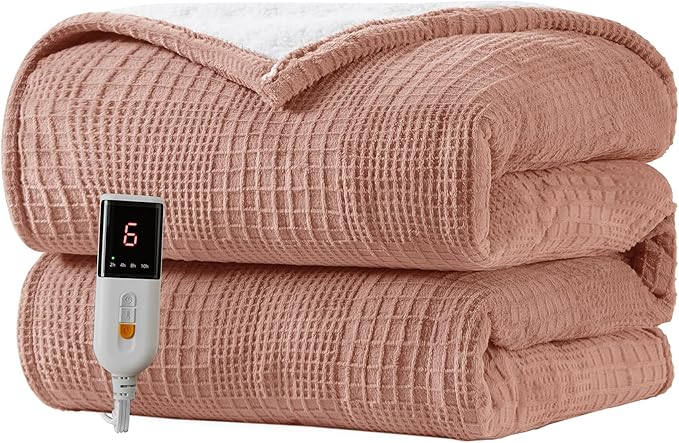 Texciting Heated Blanket Electric Blanket Throw 50''X60''-Heating Blanket by TEXCITING