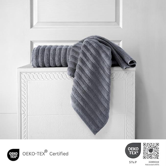 Classic Turkish Towels CTT Premium 2 Pack Bath Towels Set, Made - Image 3