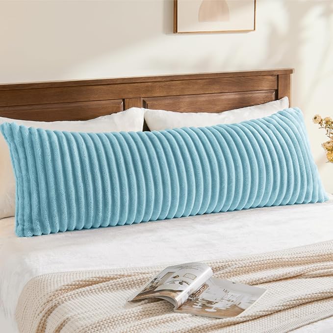 BEDELITE Fluffy Faux Fur Body Pillow Cover by BEDELITE