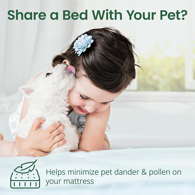 SafeRest Waterproof Queen Size Mattress Protector - Image 8