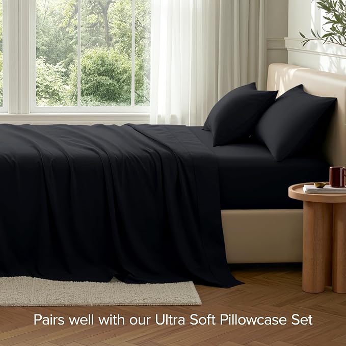 Bare Home King Flat Sheet - Image 7