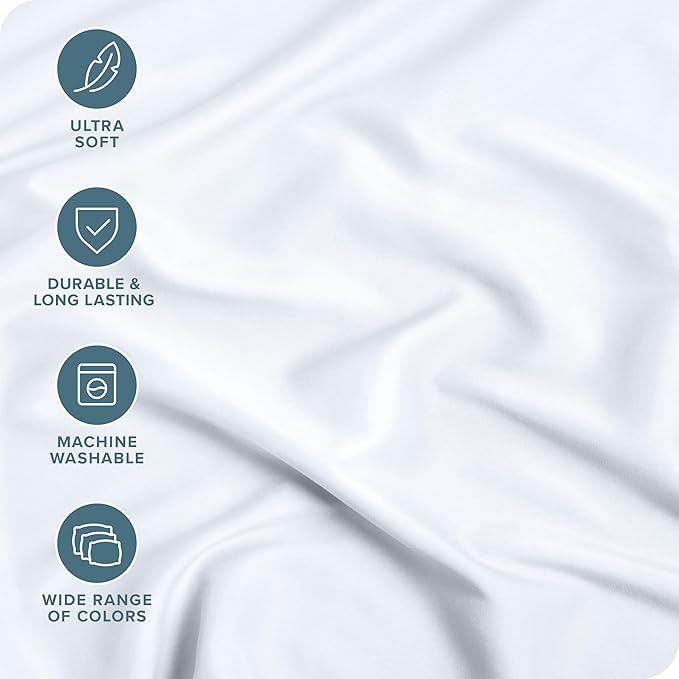 Bare Home 5-Pack Fitted Bottom Ultra-Soft Sheets Full - Image 2