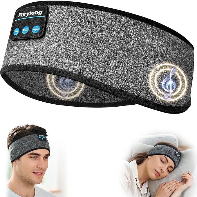 Perytong Sleep Headphones Wireless, Air Travel by Perytong