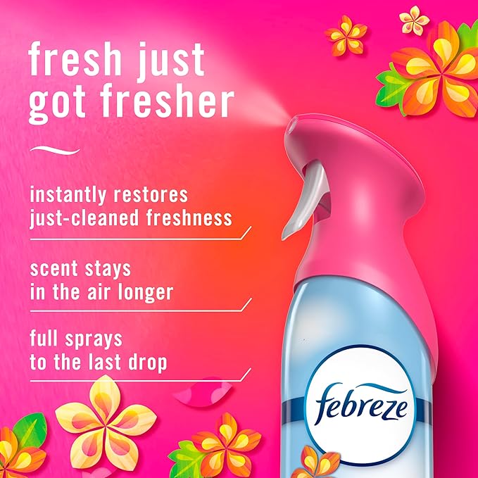 Febreze Air Mist, Air Freshener Spray, Odor Fighting Room Spray, Deodorizer - Image 3