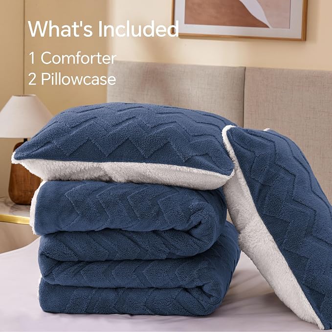 BEDELITE Fluffy Twin Comforter Set - Image 8