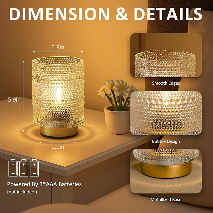 Small Battery operated Lamp - Image 5