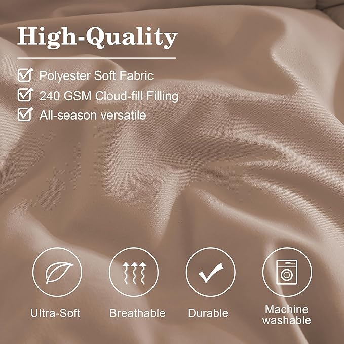 Monbix Queen Comforter Set - Image 5