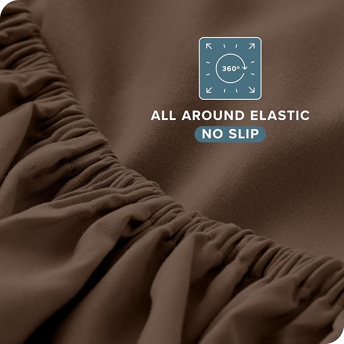 Bare Home Split Head Flex King Sheet Set - Image 7