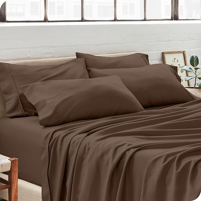 Bare Home Microfiber 4 Pack Standard/Queen Pillowcases - Image 2