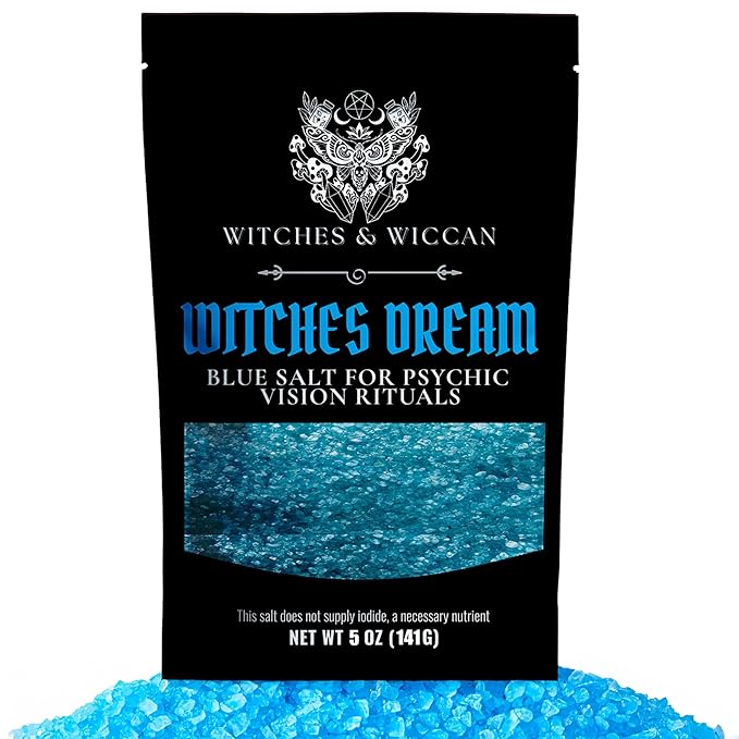 Blue Witch's Dream Sea Salt for Psychic Vision & Astral Travel Rituals – by WitchesandWiccan