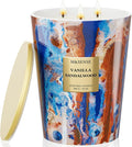 M&SENSE Large Soy Vanilla Sandalwood Scented Candle, 35oz 150 Hours 3-Wick by MSENSE