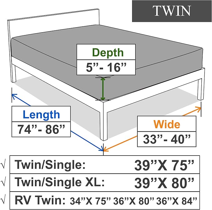 Twin Size Fitted Sheet Only - Image 6