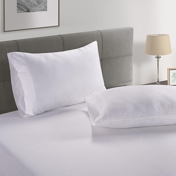 LANE LINEN 100% Organic Cotton Twin Sheets Set, Breathable Cotton Sheets Twin - Image 7