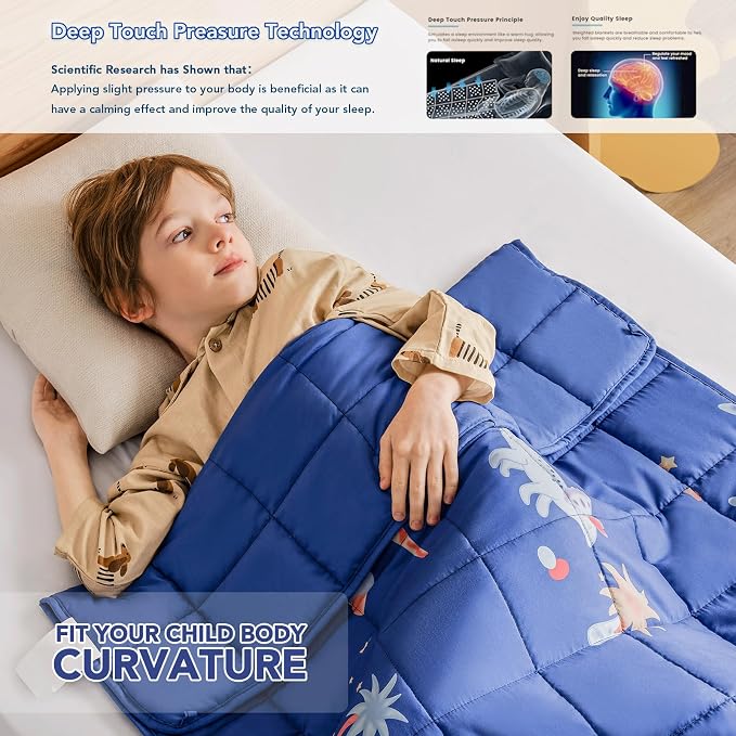 Topcee Weighted Blanket Cooling Throw Heavy Blanket - Image 2