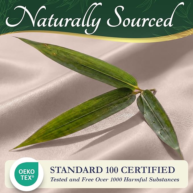 DECOLURE 100% Viscose Derived from Bamboo Sheets King Size - Image 7