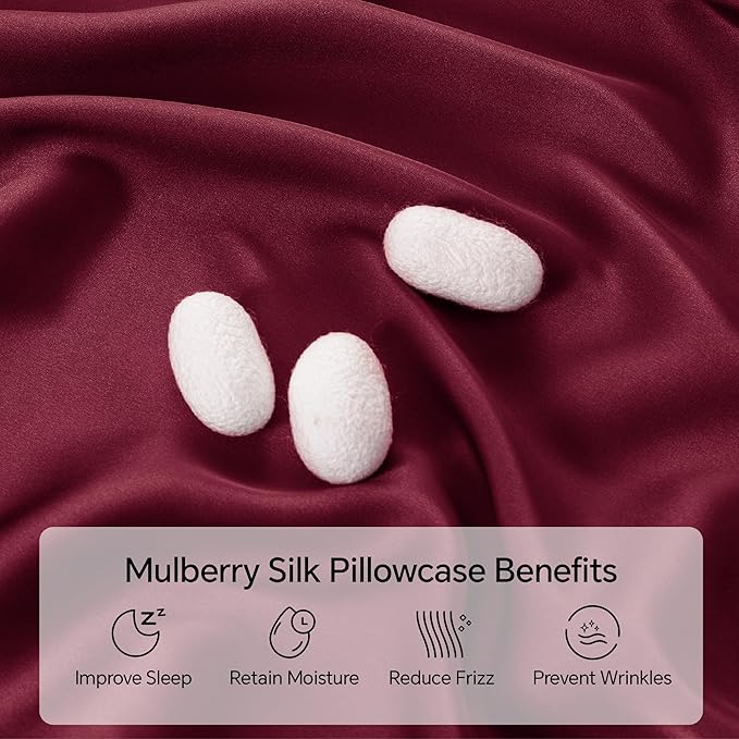 INFIIXSO Mulberry Silk Pillowcase - Image 2