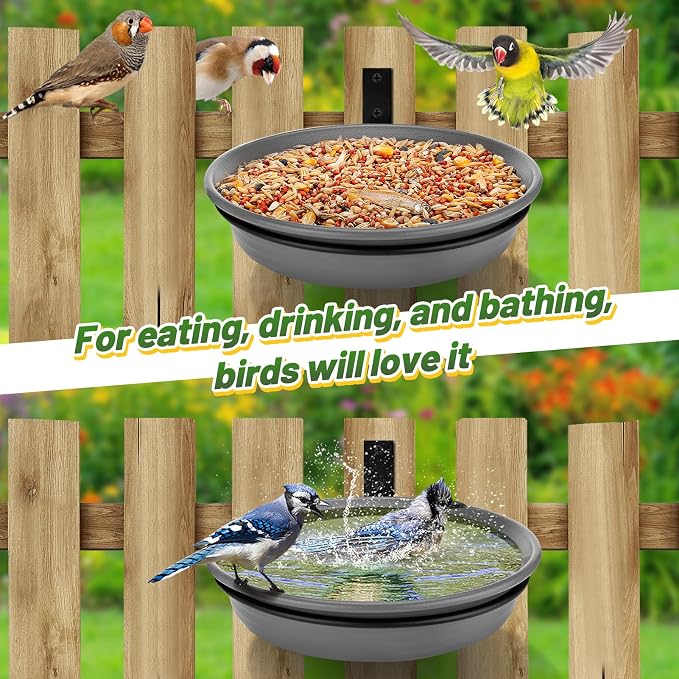 Fence Bird Feeders Tray - Image 4