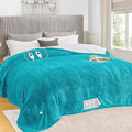 greenoak Heated Blanket Electric King Size 100"X90" Dual Control, Heating by Greenoak