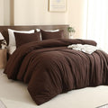 Paxrac Earthy Brown Comforter Twin/Twin XL Size, Neutral 2 Pieces Comforter Set by Paxrac