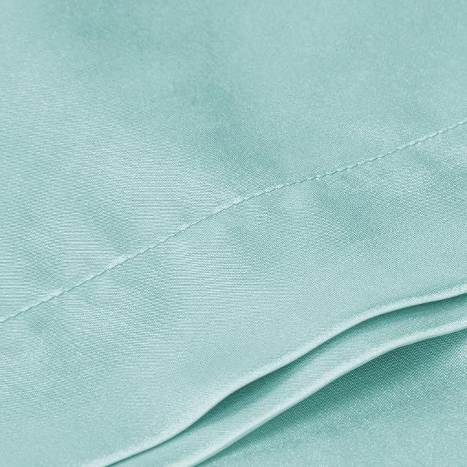 BEDELITE Satin Body Pillow Cover, Super Soft and Cooling Body Pillow Pillowcase - Image 6