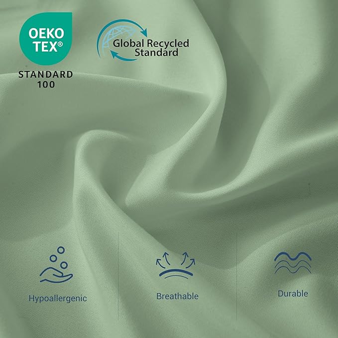 Bulk Full Flat Sheets Only, 6 Pack Quick Sort Top Bed Sheet, Color-Coded Label - Image 2