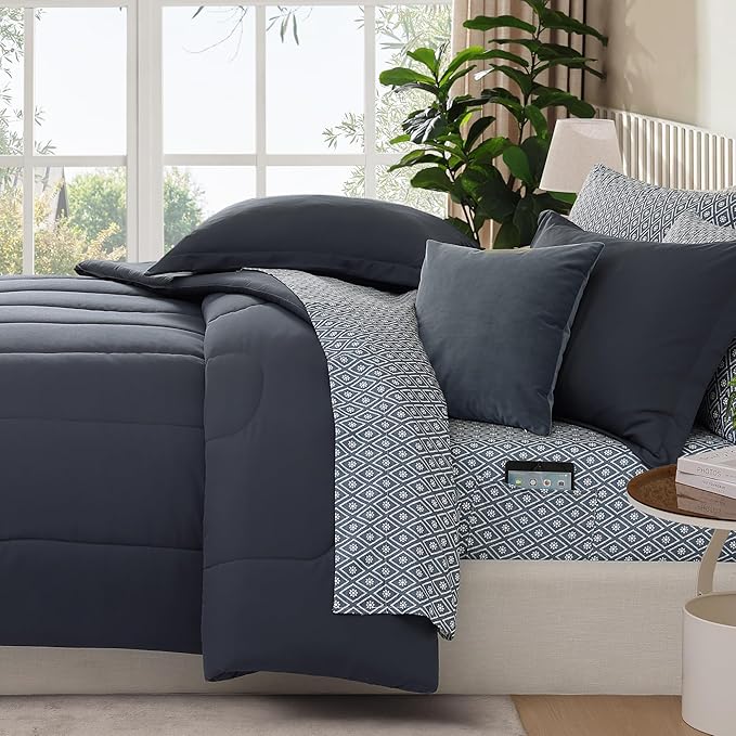 Monbix King Size Comforter Set - Image 3