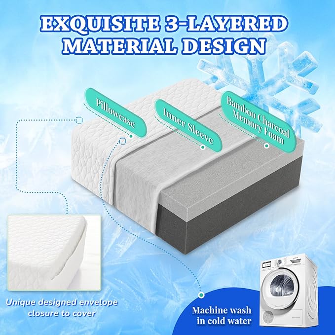 HARBOREST Cooling Cube Pillow - Image 6