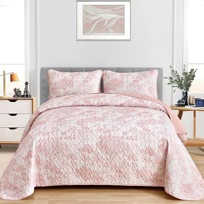 WONGS BEDDING Botanical Quilt Set Full Size - Image 2