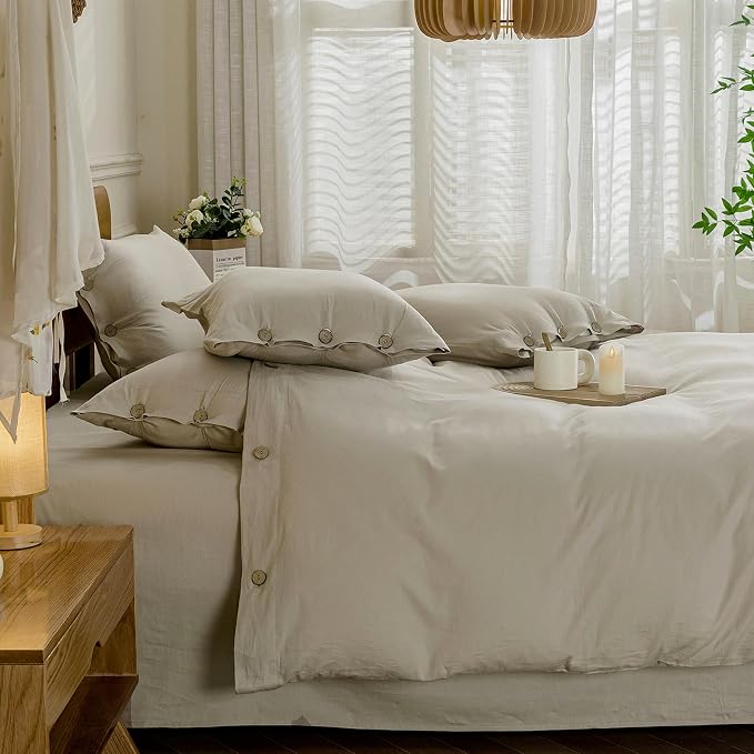 JELLYMONI Cotton Duvet Cover Twin Size - Image 7