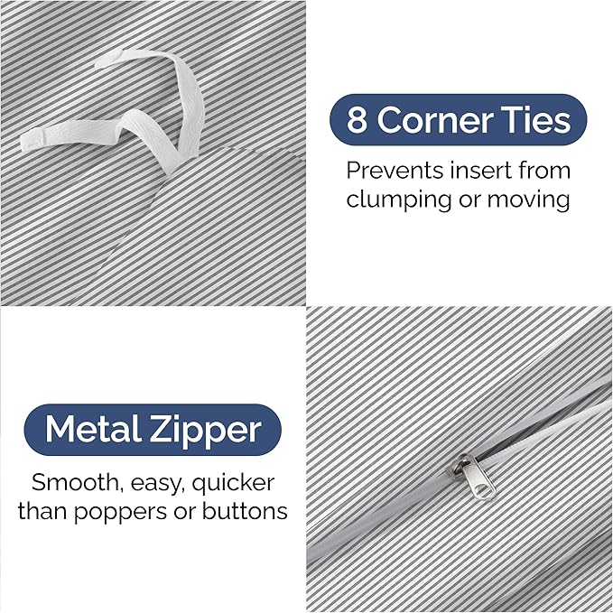 Duvet Cover Queen Size Set - Image 4