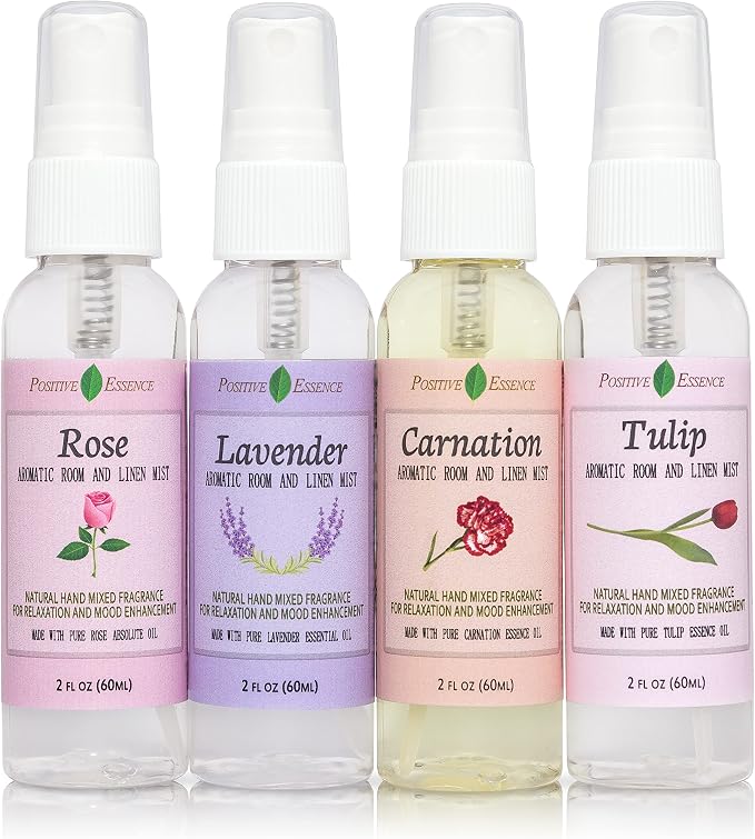Linen and Room Spray Floral Gift Set, Bathroom Spray or Room Mist - Image 3