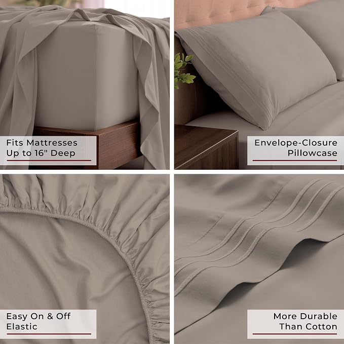 Mellanni King Sheets Set - Image 5