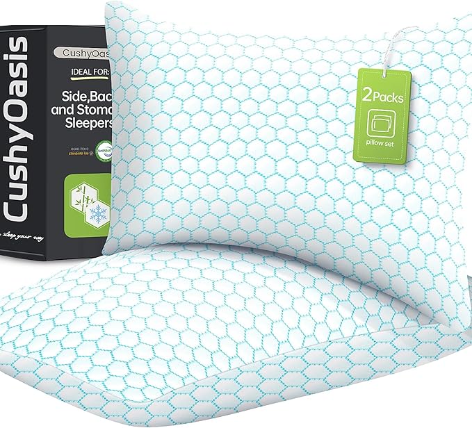 CushyOasis Shredded Memory Foam Pillow by CushyOasis
