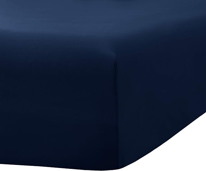 Sfoothome Fitted Sheet Twin XL Size, Brushed Microfiber, Extra Soft and - Image 4