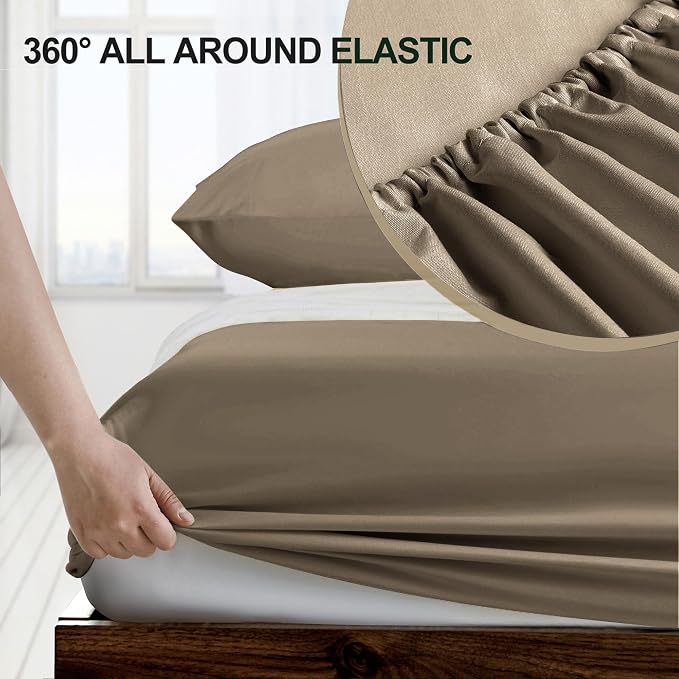 FreshCulture California King Fitted Sheet Only - Image 3