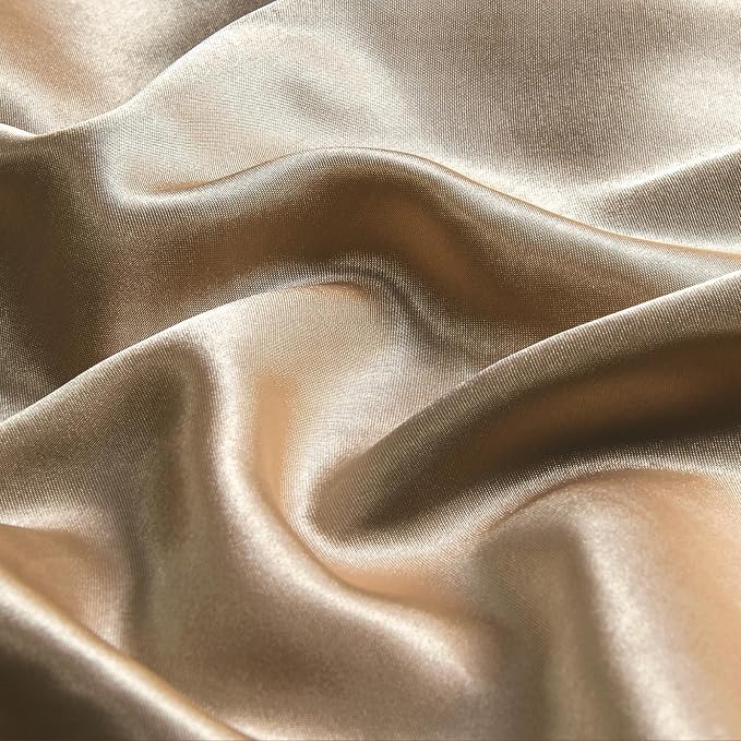 BEDELITE Satin Body Pillow Cover 2 Pack, Super Soft and Cooling Body Pillow - Image 4