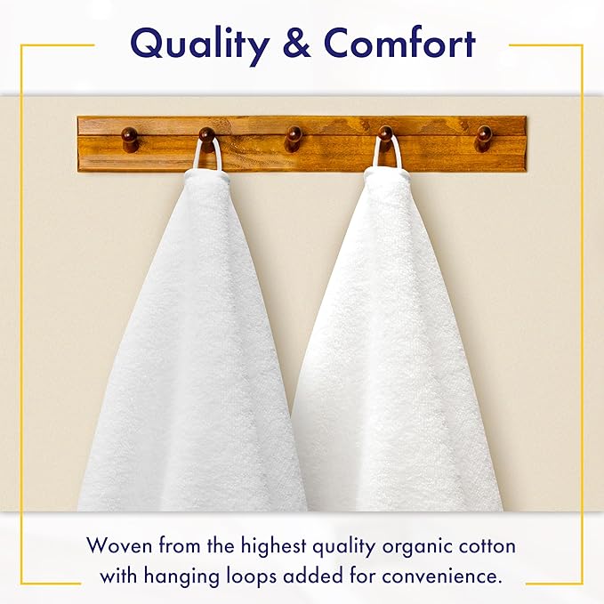 Alusa Home 100% Organic Luxury Bath Sheets - Image 5