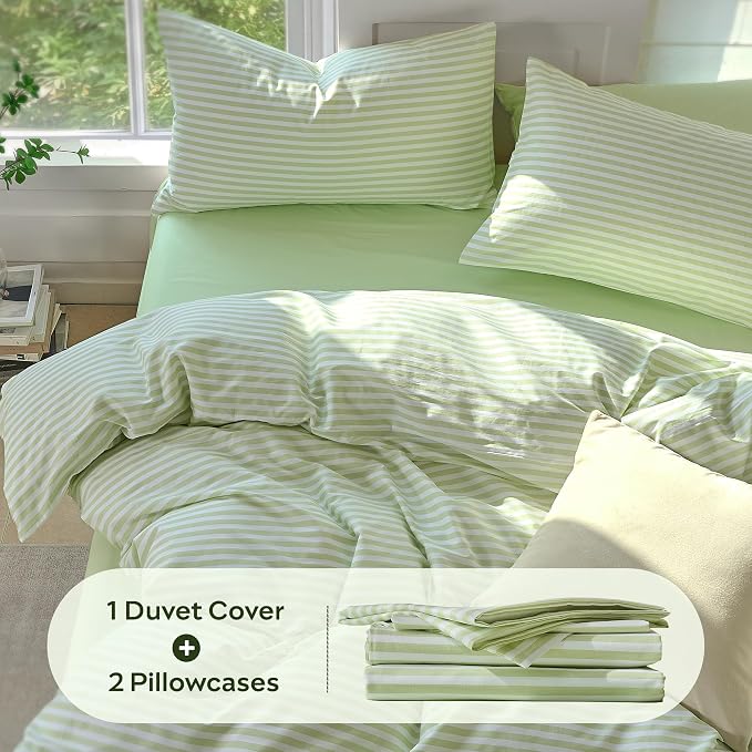 JELLYMONI Striped Duvet Cover Set - Image 6