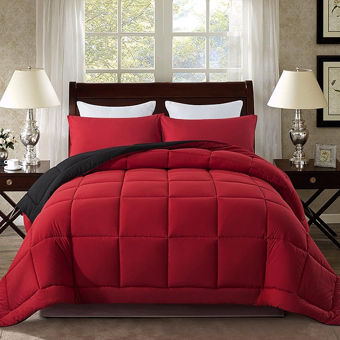 DOWNCOOL Twin Comforter Set -All Season Bedding Comforters Sets by DOWNCOOL