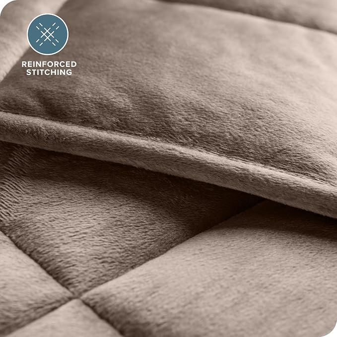 Bare Home Weighted Blanket Twin or Full Size 10lb - Image 8
